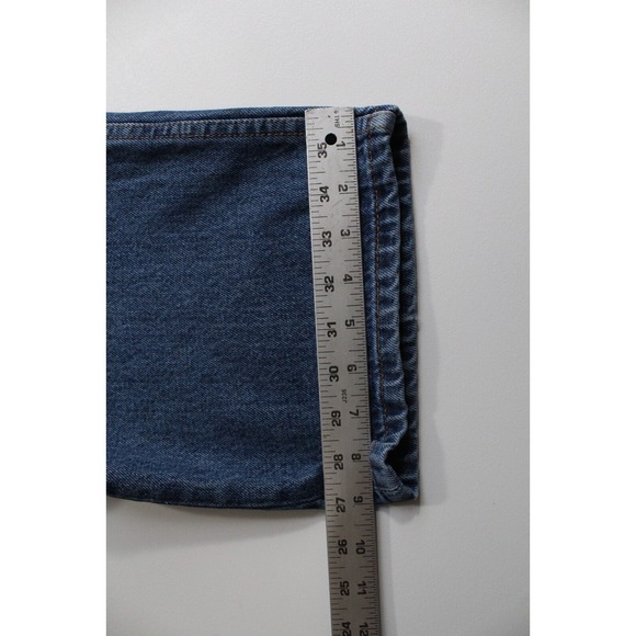 Levi's 550 Men's Jeans Size 42x31 (Tag 42x32) Blue Denim Relaxed Fit Levi Pants - Picture 10 of 12
